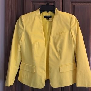 Ann Taylor yellow blazer